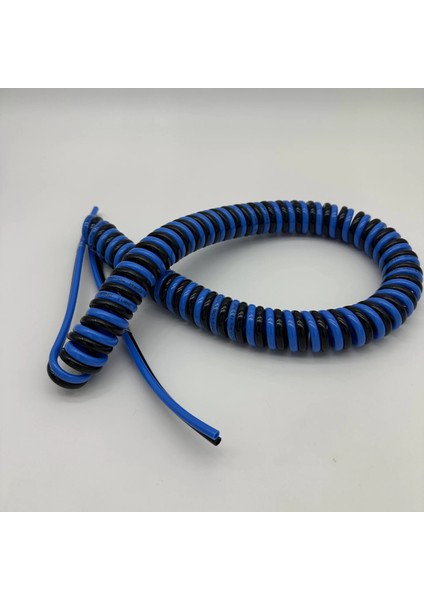 Poliüretan Spiral Hava Hortumu Çiftli 4x6 5 mt (Lisinya)