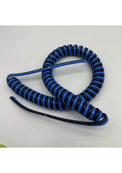 Poliüretan Spiral Hava Hortumu Çiftli 4x6 5 mt (Lisinya)