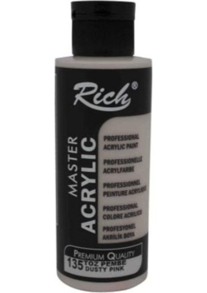 Master Acrylic Akrilik Boya 135 Toz Pembe 120 cc