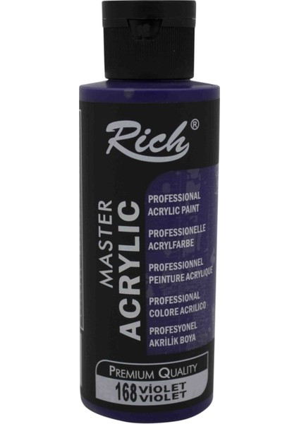 Violet Master Akrilik Boya 120 cc