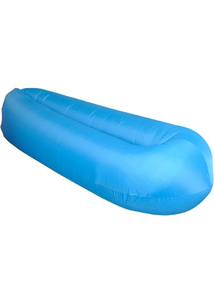 Pratik Şişme Şezlong-Mavi