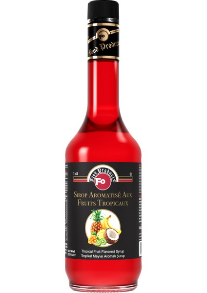 Tropikal Aromalı Şurup 700 ml