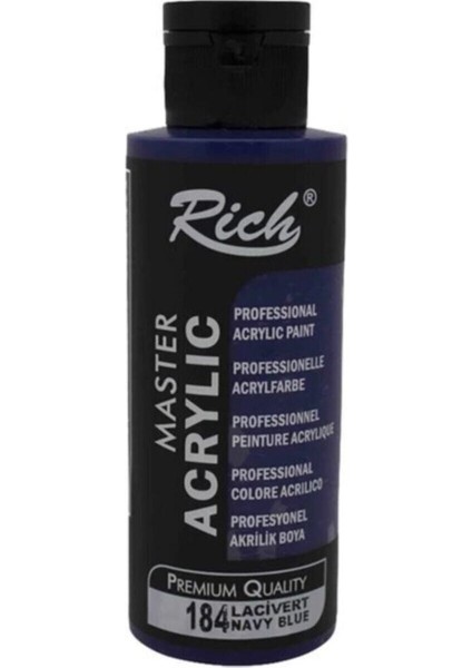 Master Acrylic Akrilik Boya 184 Lacivert 120 cc