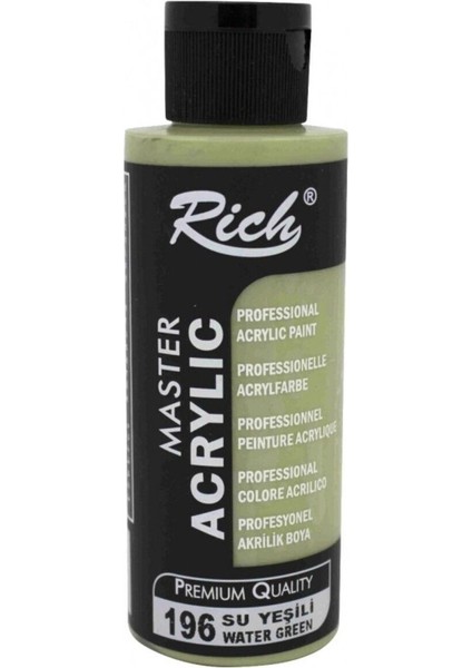 Master Acrylic Akrilik Boya 196 Su Yeşili 120 cc fiyatları