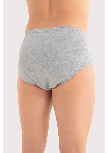 Erkek Pamuklu Gri Külot 6'lı Paket fırsatları