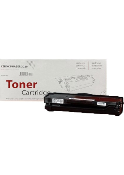 Xbox Xerox 106R02773 3020/3025 Muadil Lazer Toner 1.500 Sayfa - Siyah