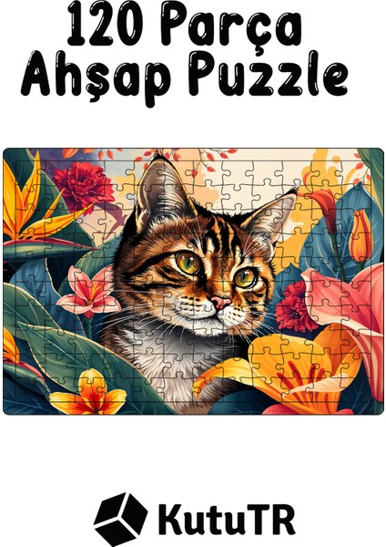 Ahşap Puzzle 30X40 cm Ebadında 120 Parça M2 fiyatları