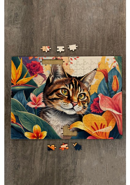 Ahşap Puzzle 30X40 cm Ebadında 120 Parça M2 fırsatları