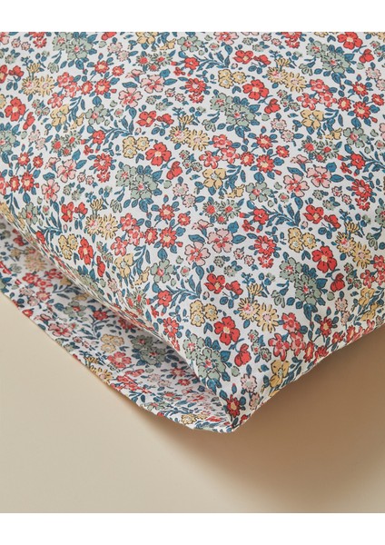 Posy Garden Kolay Ütülenir 2'li Yastık Kılıfı 50X70 cm Kırmızı - Yeşil modelleri