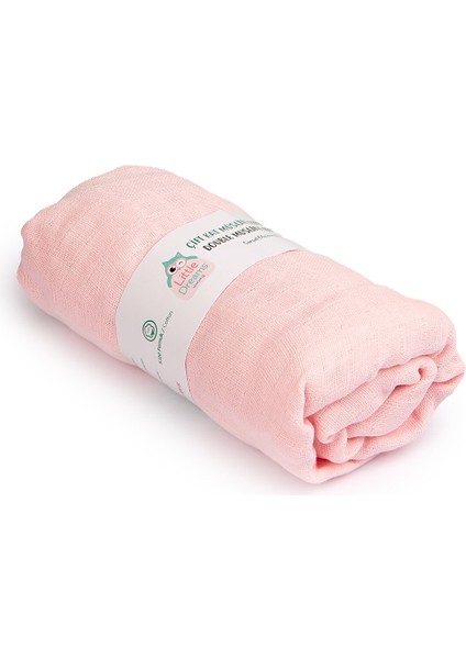 Çift Kat Müslin Fitted Çarşaf 65X95 Unisex