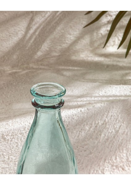 Recycled Bottle Cam Vazo 9 x 9 x 28 cm Yeşil fiyatları