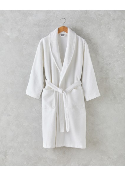 Rosita Microcotton Pamuklu Bornoz S-M Beyaz