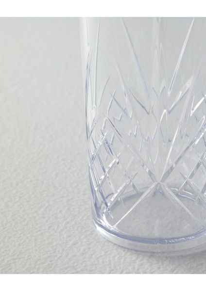 Olivia Akrilik Meşrubat Bardağı 600 ml Şeffaf fiyatları