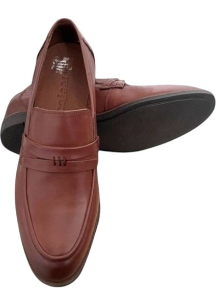 Freefoot ZEY-705 Deri Erkek Ayakkabı - Taba