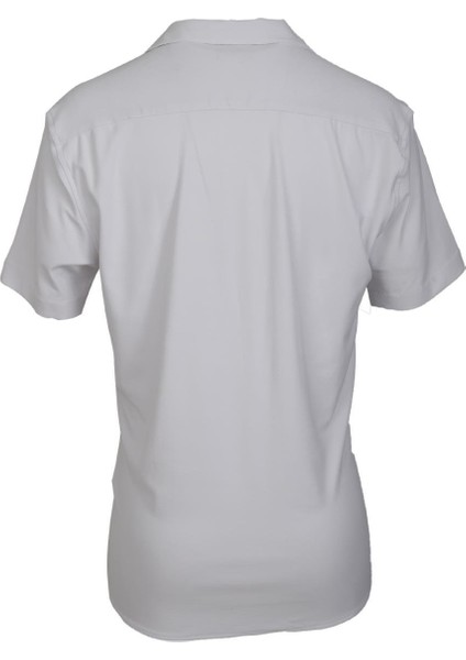 Beyaz Comfort Fit Kısa Kol Gömlek fiyatları