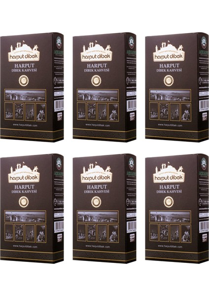 Harput Dibek Dibek Kahvesi 200 gr x 6 Adet