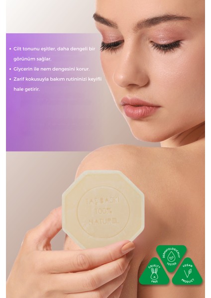 Safran Özlü Taş Sabun Cilt Bakımı - 125 gr fırsatları