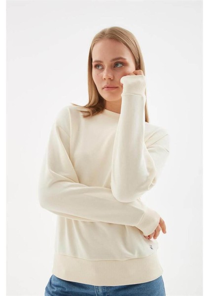 24K0079K1 Kadın Bisiklet Yaka Sweat fiyatları