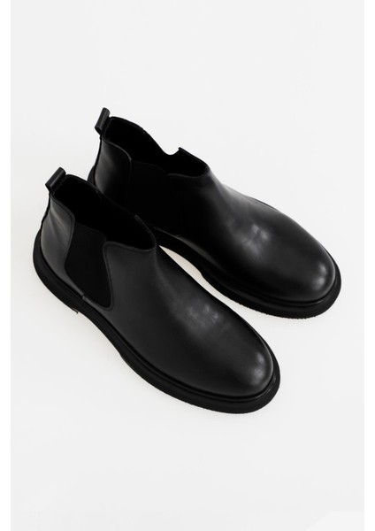 Siyah Deri Bot modelleri