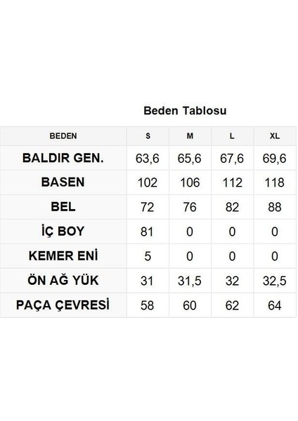 Sarı Rahat Kesim Pantolon