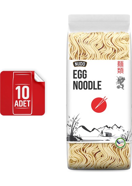 Nudo 10'lu Egg Noodle 350 gr