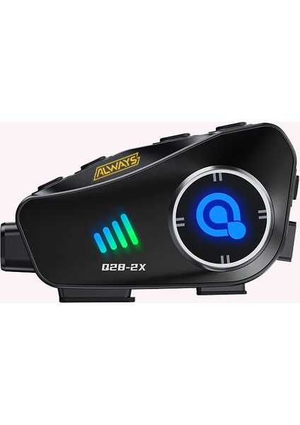 Q28 2x Intercom 500M Telsizli Kameralı Hd 1080P Ipx6 Su Geçirmez Intercom
