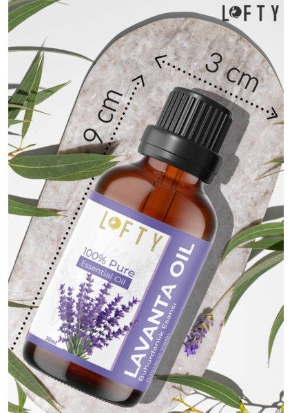 Lavanta Uçucu Yağ Buhurdanlık Esansı Konsantre Oda Kokusu Esans Buhur Yağı 30ML