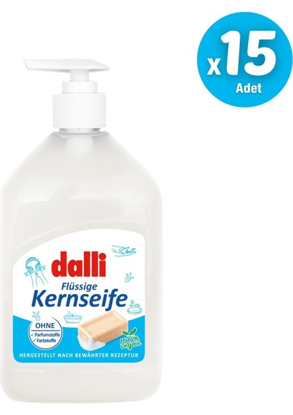 Hijyen Serisi Sıvı Sabun 500 ml x 15 Adet