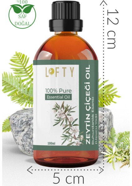 Zeytin Çiçeği Uçucu Yağ Buhurdanlık Esansı Oda Kokusu Uçucu Esansiyel Yağ Buhur Yağı 100ML