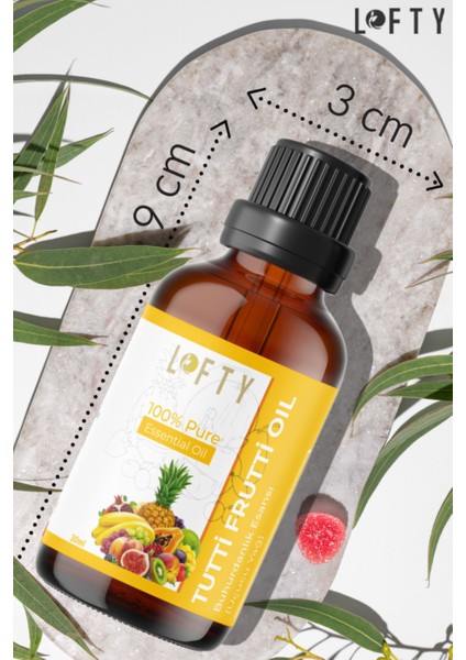 Tutti Frutti Uçucu Yağ Buhurdanlık Esansı Konsantre Oda Kokusu Esans Buhur Yağı 30ML fiyatları