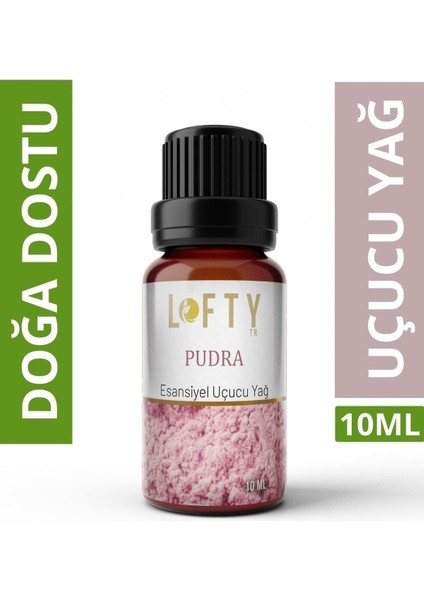 Pudra Uçucu Yağ Buhurdanlık Esansı Konsantre Oda Kokusu Uçucu Esans Buhur Yağı 10 ml