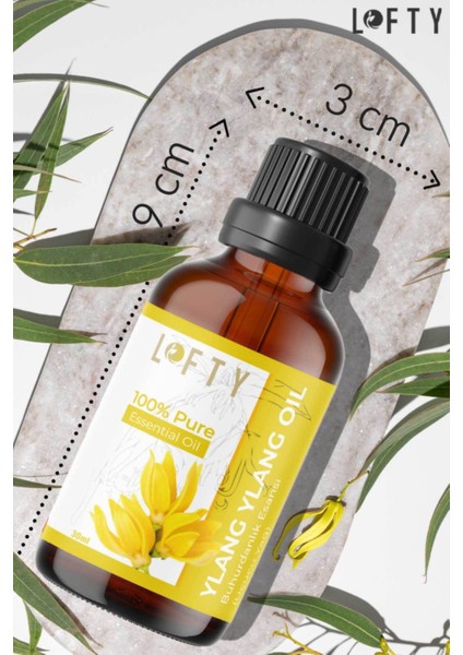 Ylang Ylang Uçucu Yağ Buhurdanlık Esansı Oda Kokusu 30ML