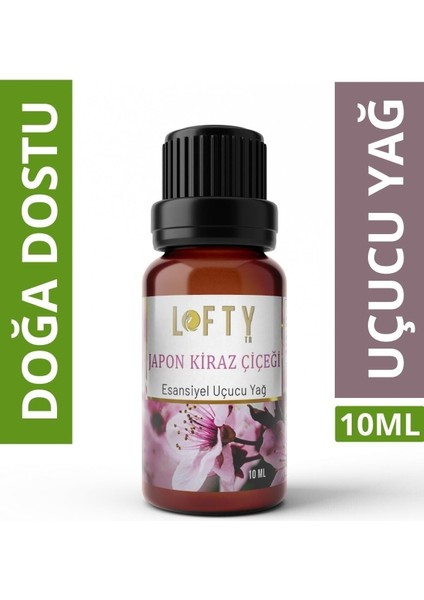 Japon Kiraz Çiçeği Uçucu Yağ Buhurdanlık Esansı Konsantre Oda Kokusu Esans Buhur Yağı 10 ml