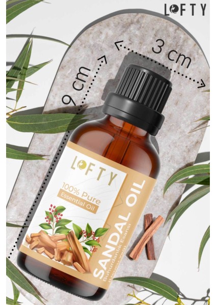 Sandal Uçucu Yağ Buhurdanlık Esansı Konsantre Oda Kokusu Esans Buhur Yağı 30ML fiyatları