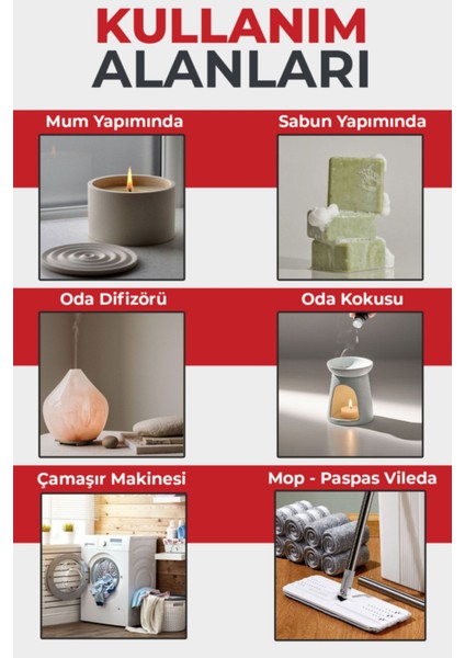 Gül Uçucu Yağ Buhurdanlık Esansı Konsantre Oda Kokusu Uçucu Esans Buhur Yağı 10 ml