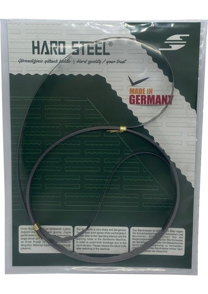 Hızar Makinesi Bıçağı Konvex (Dalgalı) / 3860*10*0.45