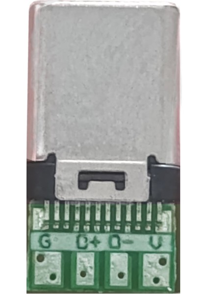 Erkek Type C To Dip Soket 4 Pin USB 3.1 Smd Lehimlenebilir Padler Konnektör Telefon Şarj Board USB K