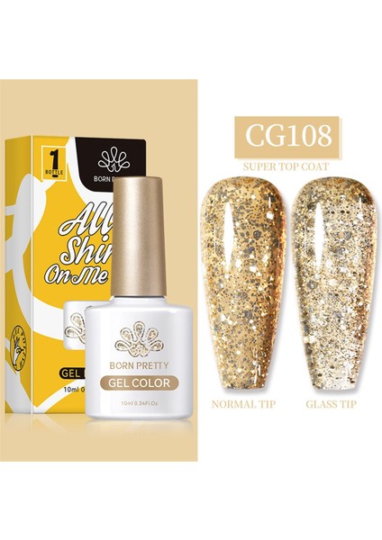 10 ml Sılky White Serisi Kalıcı Oje CG108 (55845)