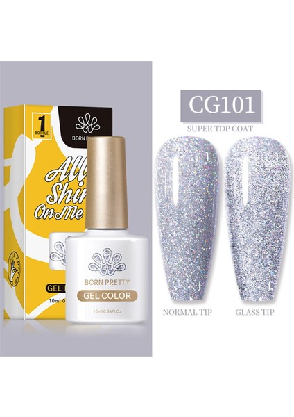 10 ml Sılky White Serisi Kalıcı Oje CG101 (55845)