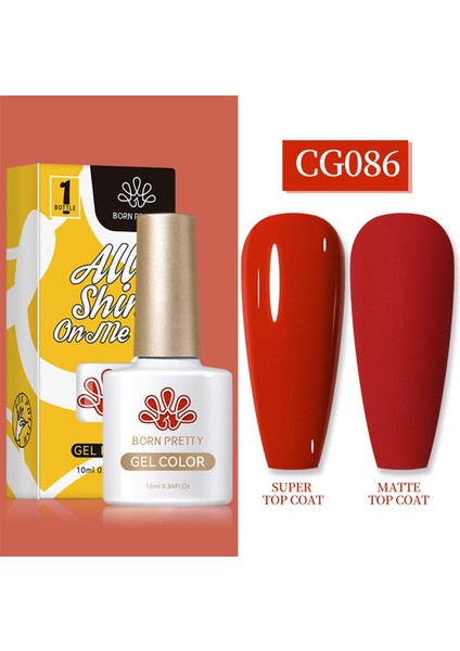 10 ml Sılky White Serisi Kalıcı Oje CG086 (55845)