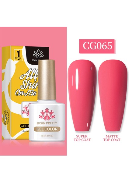 10 ml Sılky White Serisi Kalıcı Oje CG065 (55845)