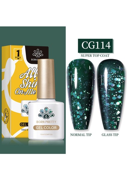 10 ml Sılky White Serisi Kalıcı Oje CG114 (55845)