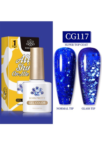 10 ml Sılky White Serisi Kalıcı Oje CG117 (55845)