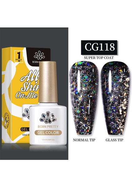 10 ml Sılky White Serisi Kalıcı Oje CG118 (55845)