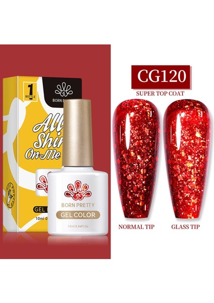 10 ml Sılky White Serisi Kalıcı Oje CG120 (55845)