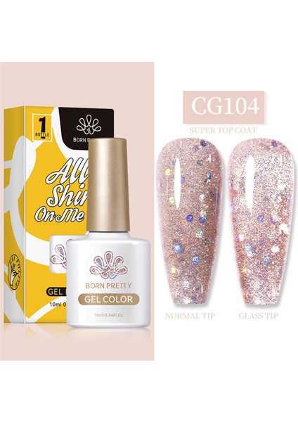 10 ml Sılky White Serisi Kalıcı Oje CG104 (55845)