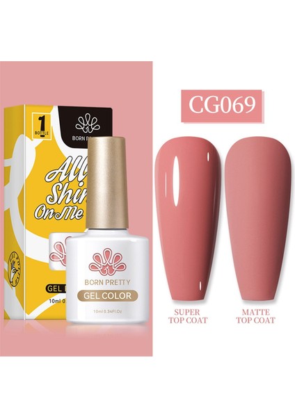 10 ml Sılky White Serisi Kalıcı Oje CG069 (55845)