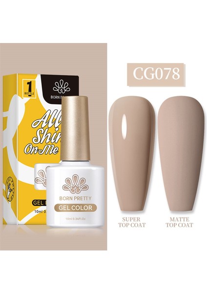 10 ml Sılky White Serisi Kalıcı Oje CG078 (55845)