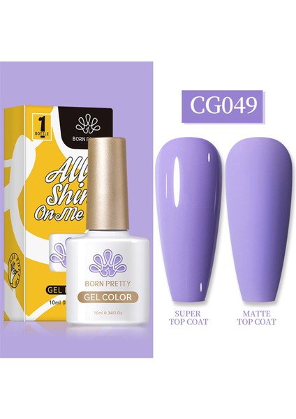 10 ml Sılky White Serisi Kalıcı Oje CG049 (55845)