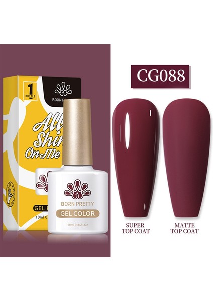 10 ml Sılky White Serisi Kalıcı Oje CG088 (55845)